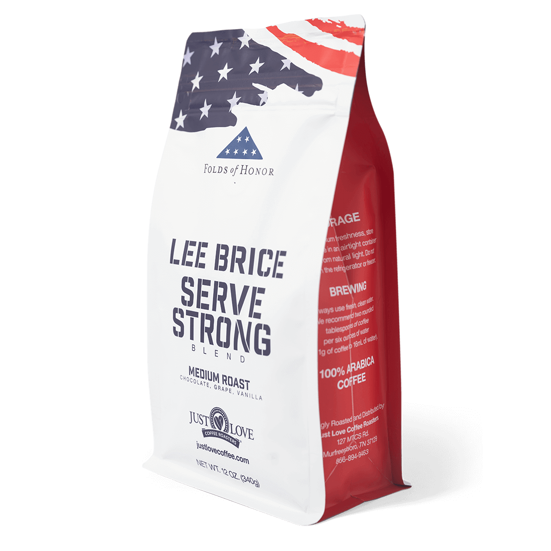 Lee Brice Serve Strong Blend by Just Love Coffee Roasters