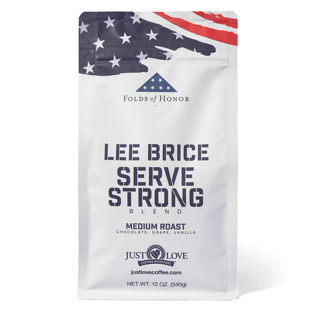 Lee Brice Serve Strong Blend by Just Love Coffee Roasters