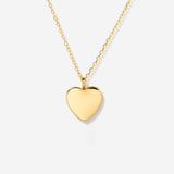 Lev Heart Necklace by Little Sky Stone