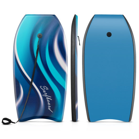 33/37/41 Inches Lightweight Body Board Boogie Board with EPS Core XPE Deck HDPE Bottom-M