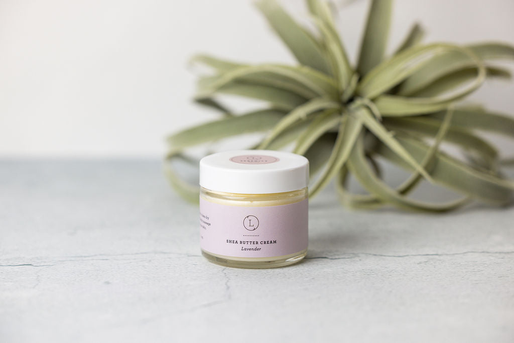 Lavender Shea Butter Body Cream by Lizush