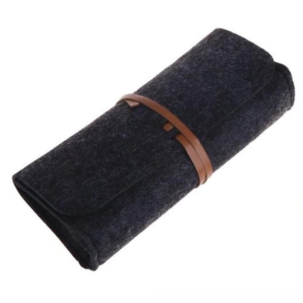 Luxury Fabric Sunglasses Case in Black by The Bullish Store