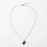 March Bloodstone Birthstone Necklace by Tiny Rituals