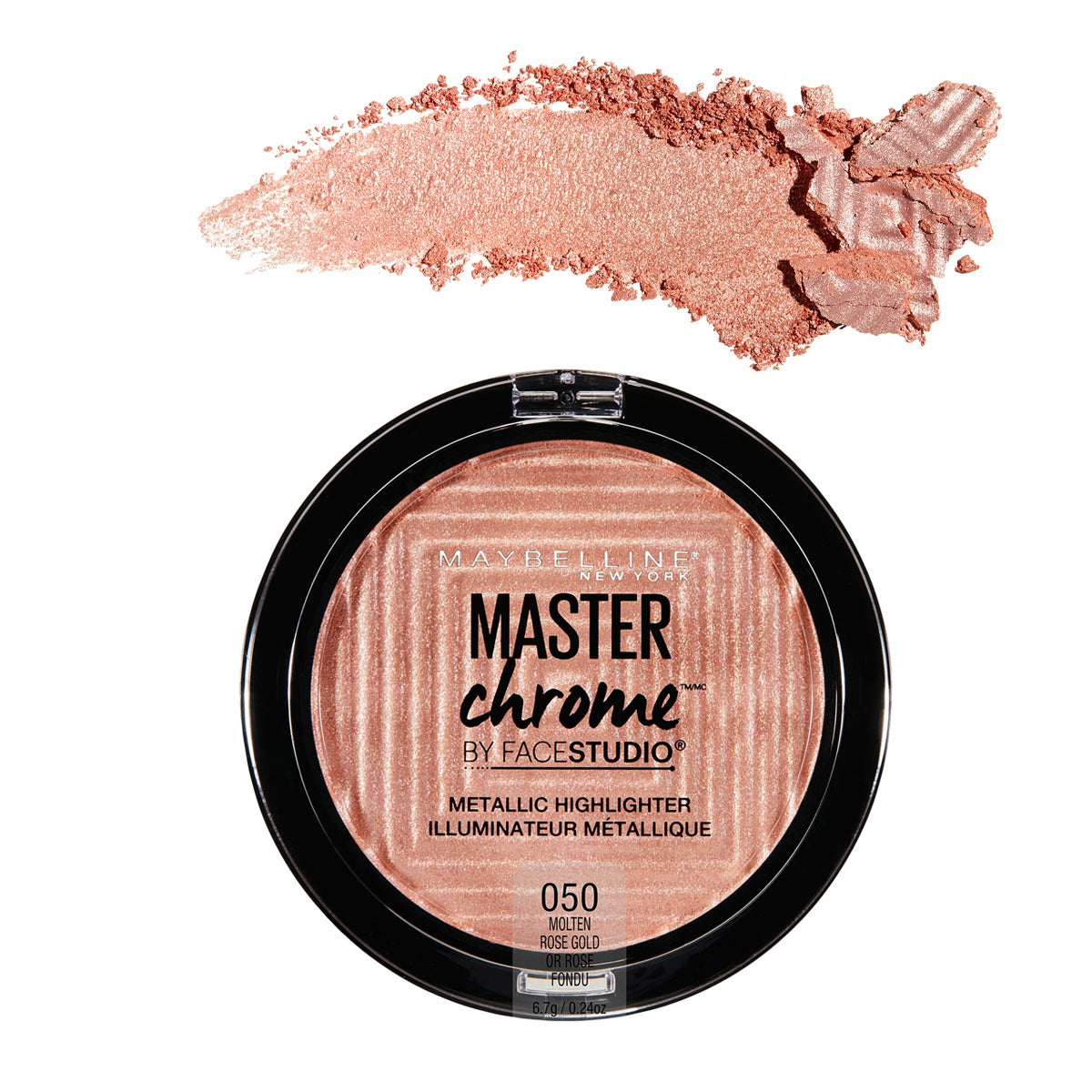 MAYBELLINE FaceStudio Master Chrome Metallic Highlighter - Molten Rose Gold