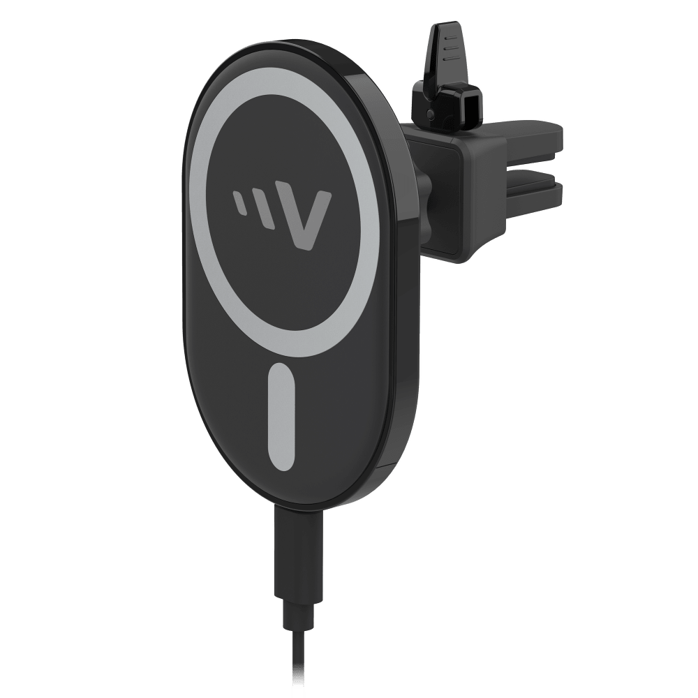 Ventev 15W Magnetic Wireless Car Charger Mount Black by Ventev