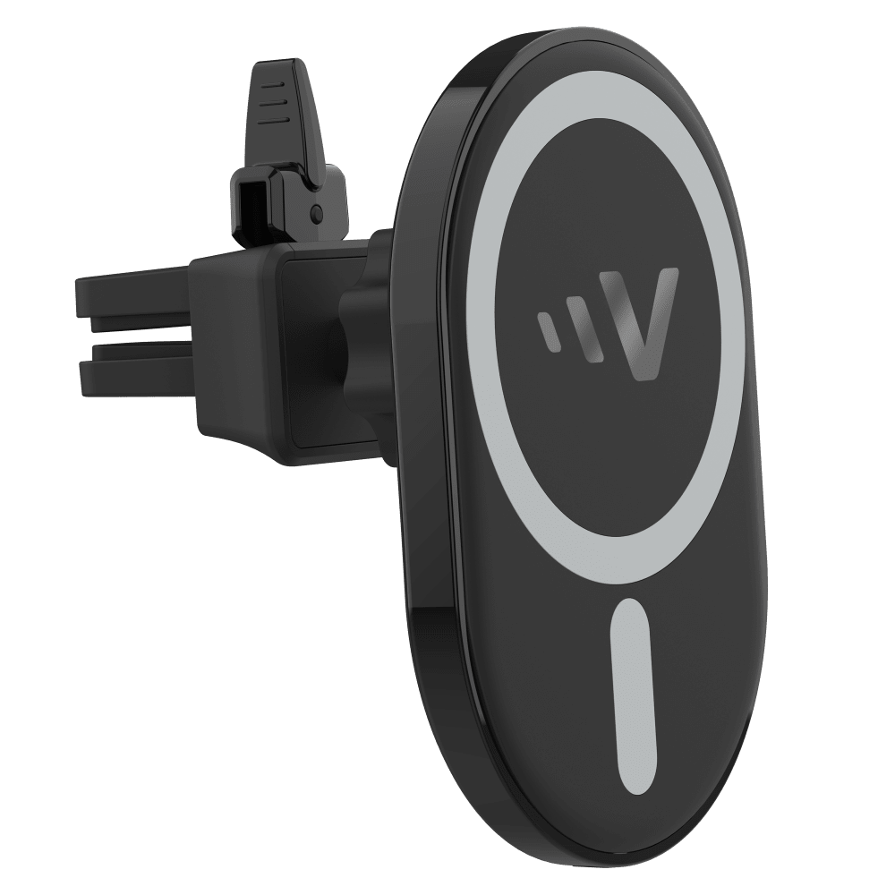 Ventev 15W Magnetic Wireless Car Charger Mount Black by Ventev