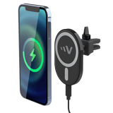 Ventev 15W Magnetic Wireless Car Charger Mount Black by Ventev