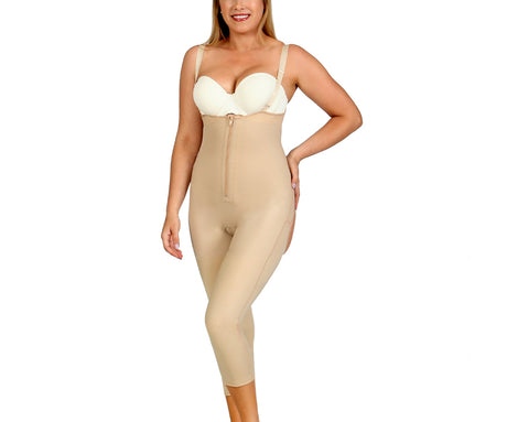 InstantRecoveryMD Under bust Pant Bodysuit w/front zip & Open Buttocks MD224 by InstantFigure INC