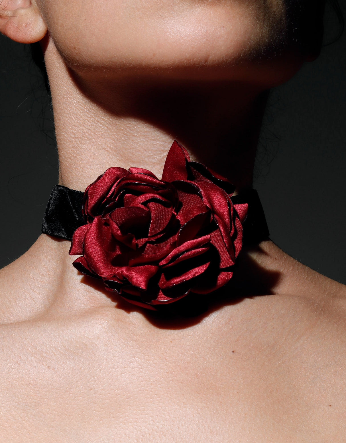 Gothic Rose Lace Necklace by The Cursed Closet