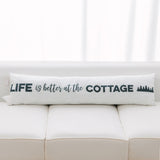 Cottage Icons throw pillow by Peterson Housewares & Artwares