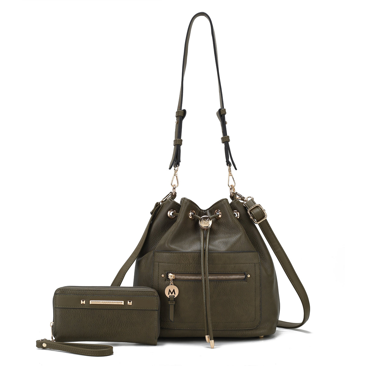 Larissa Bucket Bag and Wallet Set by MKF Collection by Mia K.