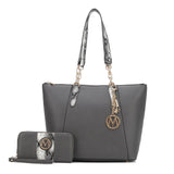 Ximena Tote Bag and Wallet Set by MKF Collection by Mia K.