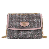 Mackenzie Tweed Womens Shoulder Bag by MKF Collection by Mia K.