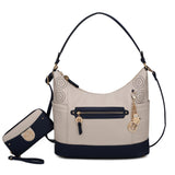 Charlotte Shoulder Bag With Matching Wallet by MKF Collection by Mia K.