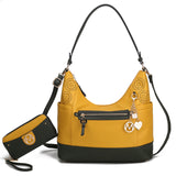 Charlotte Shoulder Bag With Matching Wallet by MKF Collection by Mia K.