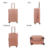 Felicity Spinner Luggage Set - Large and X-Large by MKF Collection by Mia K.