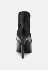 molina high heeled chelsea boot by London Rag