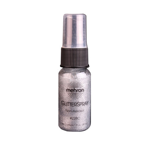 mehron GlitterSpray - Silver