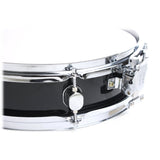 Piccolo Snare Drum 13" x 3.5" by GRIFFIN - 100% Poplar Wood Shell Black PVC & White Coated Drum Head by GeekStands.com