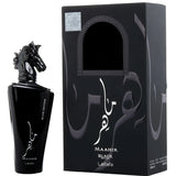 Maahir Black Lattafa 3.4 oz EDP Unisex by LaBellePerfumes