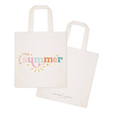 Made For Summer Cotton Canvas Tote Bag by The Cotton & Canvas Co.