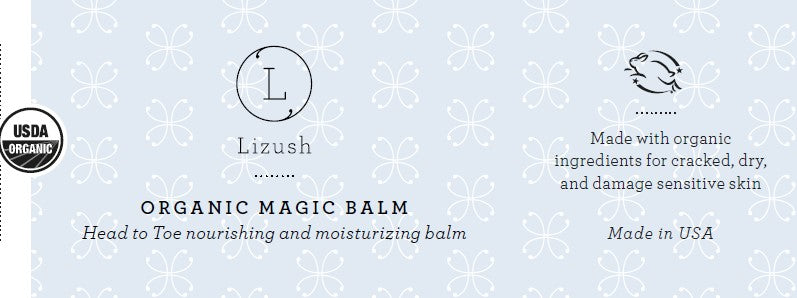 ORGANIC MAGIC BALM Head to Toe nourishing and moisturizing by Lizush