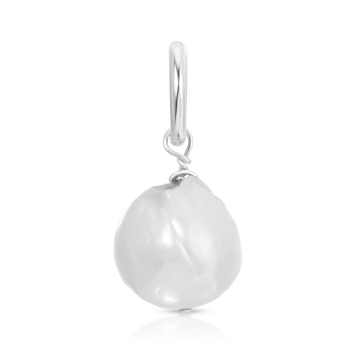 Medium Baroque Pearl Pendant by eklexic jewelry