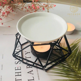 Metal Essential Oil Burner by incenseocean