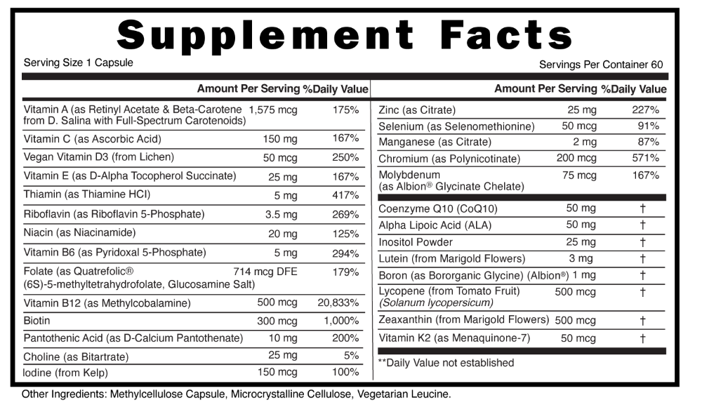 Wild Methyl Multi Case of 12 by Wild Foods