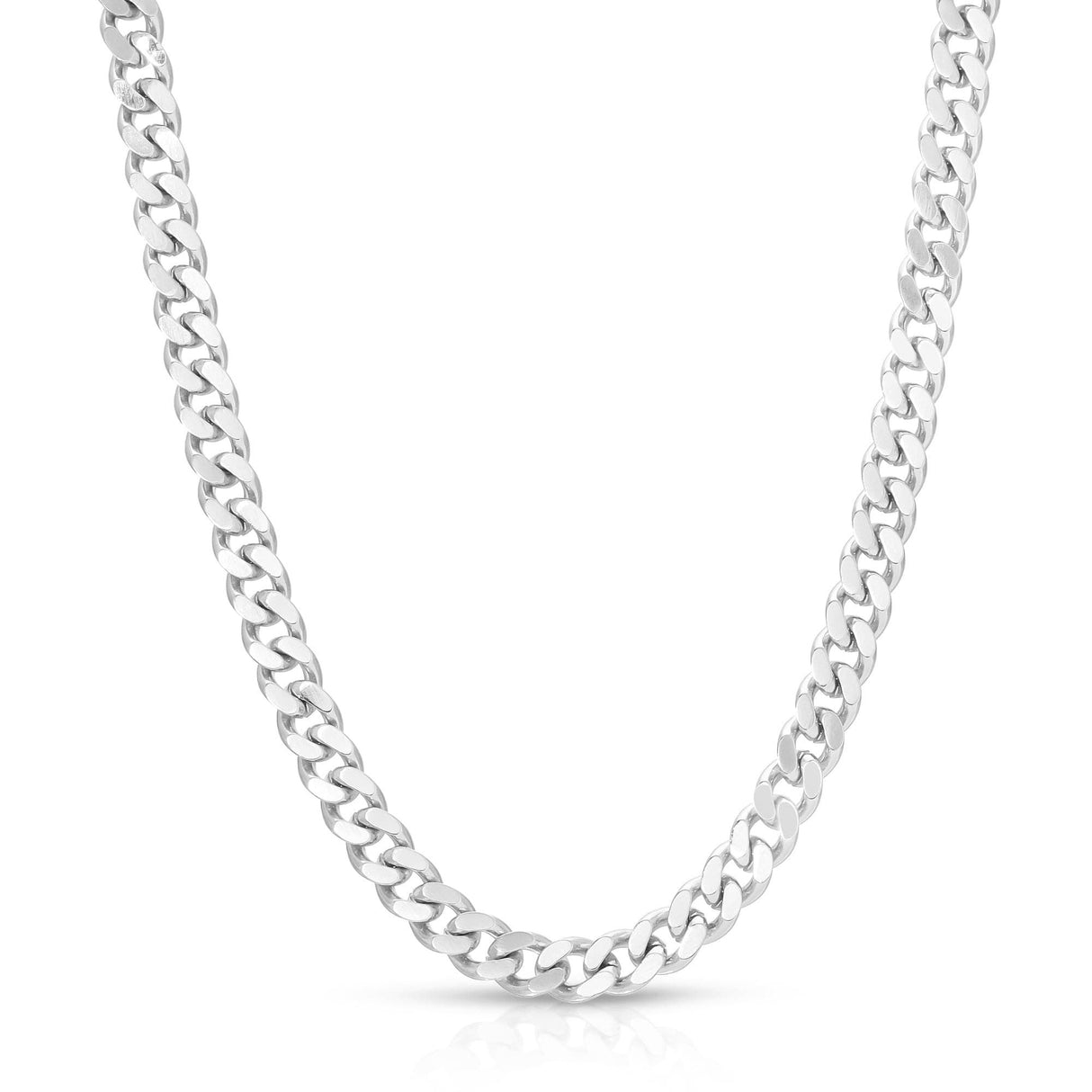 Micro Link Curb Chain Necklace by eklexic jewelry