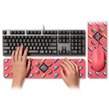 Mionix Long Pad Wrist Rest and Mouse Pad by Level Up Desks