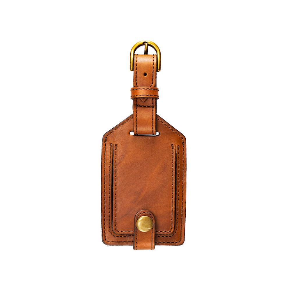 Campaign Leather Luggage Tag by Mission Mercantile Leather Goods