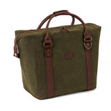 White Wing Waxed Canvas Large Cooler by Mission Mercantile Leather Goods