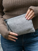 Monochrome Textured Purse - FINAL SALE by Ash & Rose