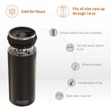 Sparkling Black Multi Can Cooler by ASOBU®