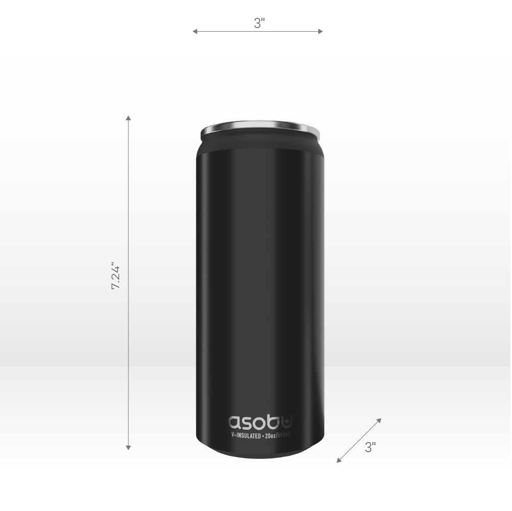 Sparkling Black Multi Can Cooler by ASOBU®