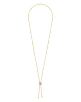 CZ Slider Bolo Necklace by Sterling Forever