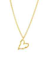 Amia CZ Heart Pendant Necklace by Sterling Forever