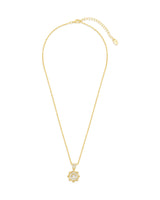 Etta CZ & Pearl Pendant Necklace by Sterling Forever