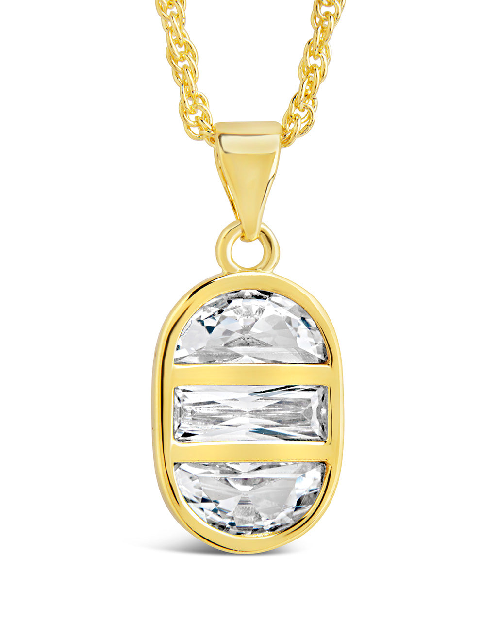 Soraya CZ Pendant Necklace by Sterling Forever