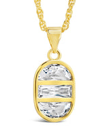 Soraya CZ Pendant Necklace by Sterling Forever