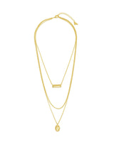 Hartley Polished Layered Chain Necklace by Sterling Forever