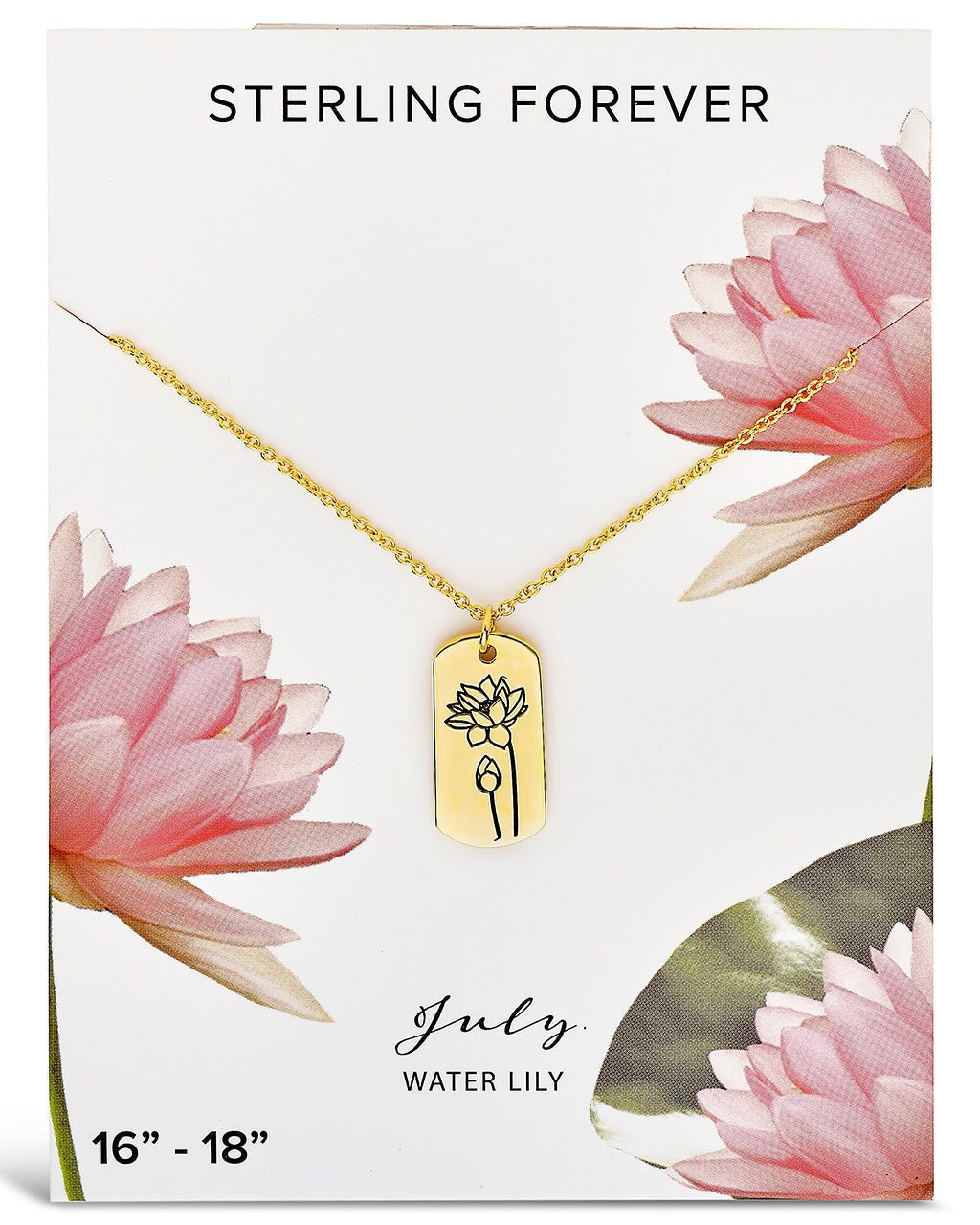 Birth Flower Pendant by Sterling Forever