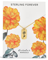 Birth Flower Pendant by Sterling Forever