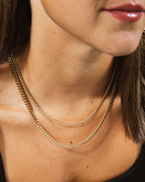 Everyday Layered Curb Chain Necklace by Sterling Forever