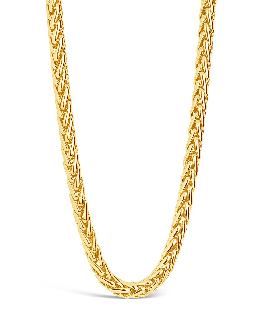 14K Gold Plated Wheat Chain Necklace by Sterling Forever