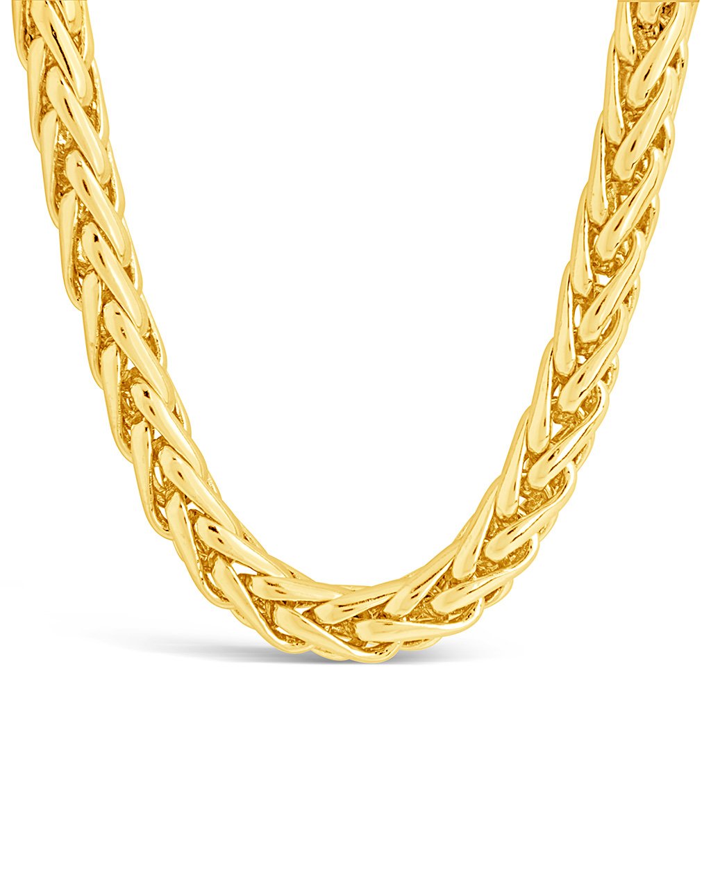 14K Gold Plated Wheat Chain Necklace by Sterling Forever