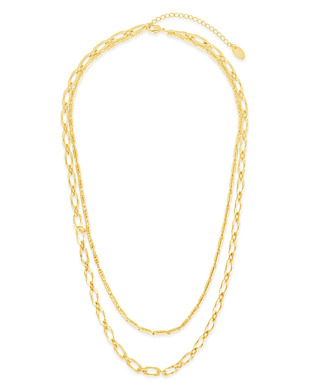 Isadora Layered Chain Necklace by Sterling Forever