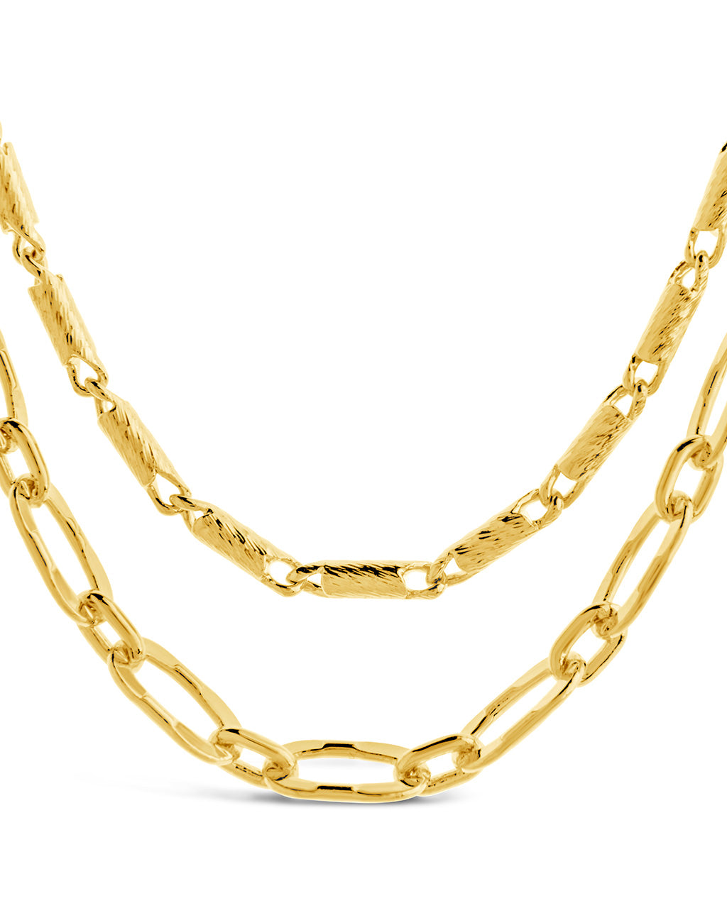 Isadora Layered Chain Necklace by Sterling Forever