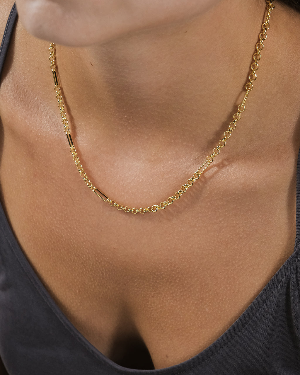 Leisel Chain Necklace by Sterling Forever